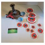 Toy Dishes and Candle Holder