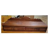 Vintage Hanging Shelf w/ Drawers