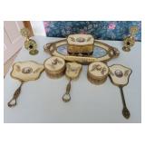 Victorian Style Full Vanity Set