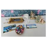 Book Ends, Small Dolls, Books, & More