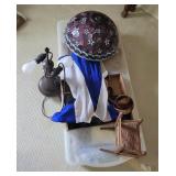 Tiffany Lamp, Copper Items, and More