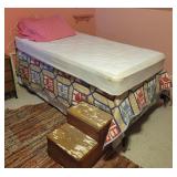 Twin Sized Bed and Frame