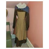 Victorian Style Clothing and Shelf