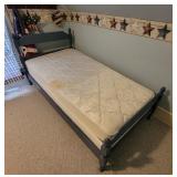 Twin Bed and Bed Frame