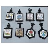 Eight Cast Trivets