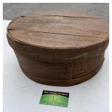 Wooden Hat Box