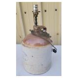 Number 3 Bottle Crock/Lamp