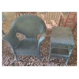 Outdoor Chair and Table