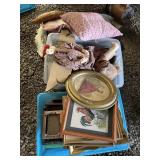 Vintage Frames, Pillows, & Stuffed Animals