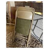 Four Folding Chairs