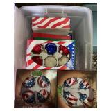 Three Totes of Assorted Christmas