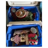 Two Totes of Assorted Christmas