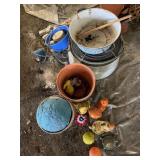 Yard Ornaments, Wash Basin, & More