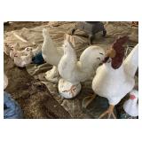 Roosters, Ducks, & Bunnies Lawn Ornaments