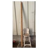 Vintage Chair & Coat Rack