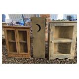 Vintage Display Cabinets