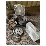 Pairs of Fans, Rims, & Caps