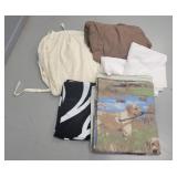 Assorted Bed Sheets and Blankets