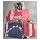 Assorted Afghans and Blankets