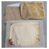 Throw Rugs and Curtains