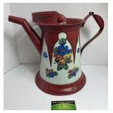 Metal Pitcher & Bowl