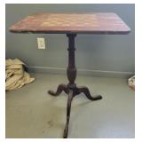 Vintage Table w/ Checkerboard