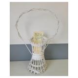 Wicker Floral Display