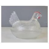 Glass Hen on a Nest