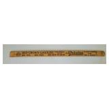 Red Crown Gasoline Measuring Stick