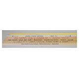 Advertisement Yard Sticks