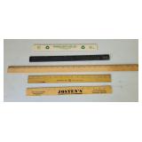 Advertising and Vintage Rulers