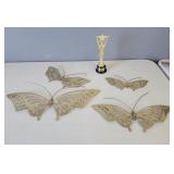 Brass Butterflies and Award
