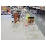 Assorted Bottles and Glasses