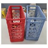 Pair of Record Holder Crates