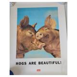 Hogs are Beautiful Poster