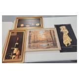 Handpainted and Wooden Artwork