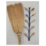 Broom and Cork Decoration