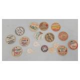 Vintage Milk Bottle Tops