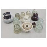 Lot of Various Insulators