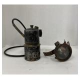 Carbide Head Lamp