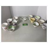 Assorted Tea cups and Saucers
