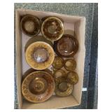 Amber Glass Dishware