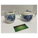 Wedgewood Cream & Sugar Jars