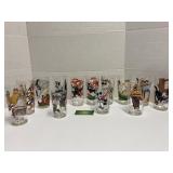 Vintage Character Glasses