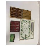 Vintage Knives & Olive Forks