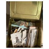 Antique Pictures w/ Tin