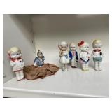 Porcelain Mini Figures