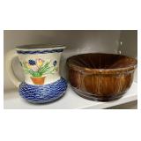 Japanese Pitcher & Bowl