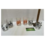 (6) Drinking & Shot Glasses