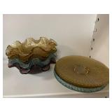 Colored Plates & Bowls